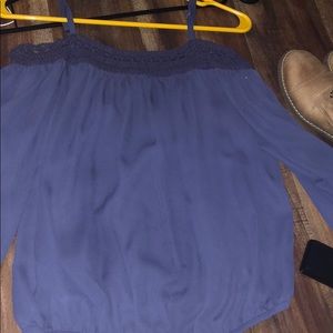 Off the shoulder shirt